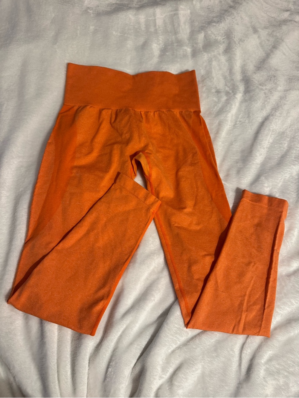 NVGTN Orange High-Waist Leggings
